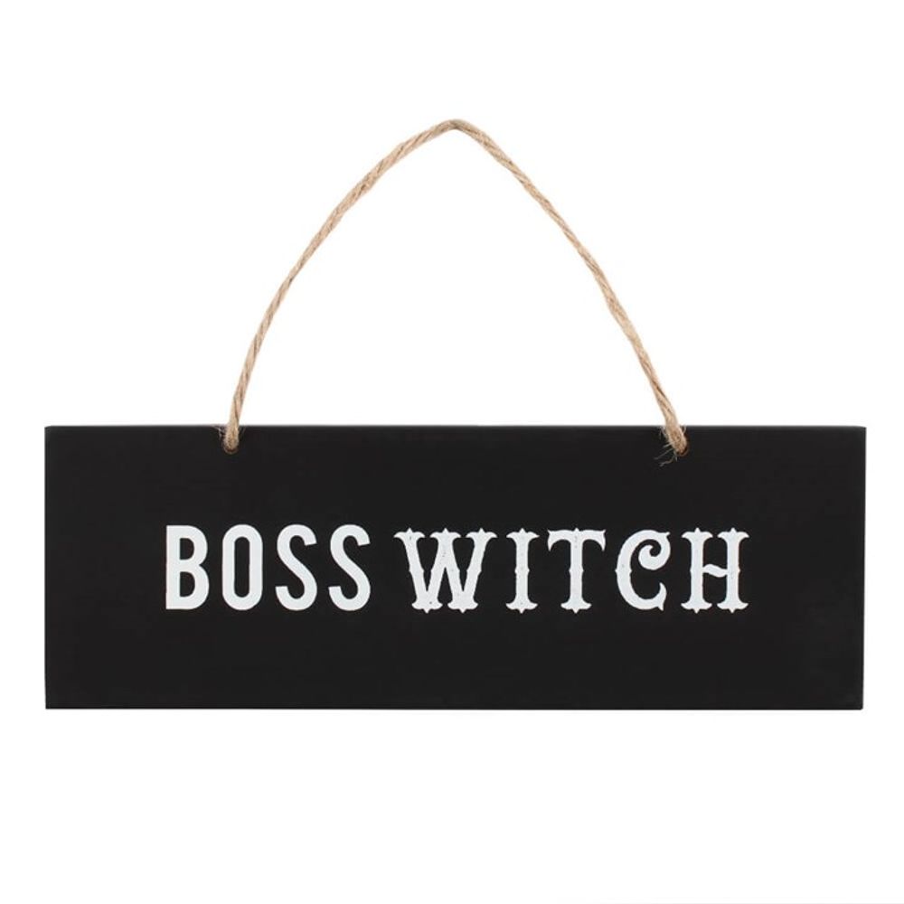 BOSS WITCH WALL SIGN