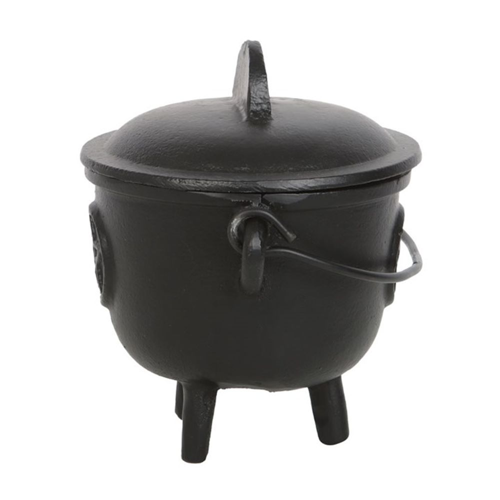 Eleanoras PENTAGRAM CAST IRON CAULDRON 11cm 