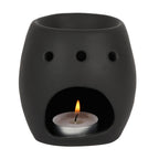 Eleanoras Black Skull Oil Burner Oil Burners