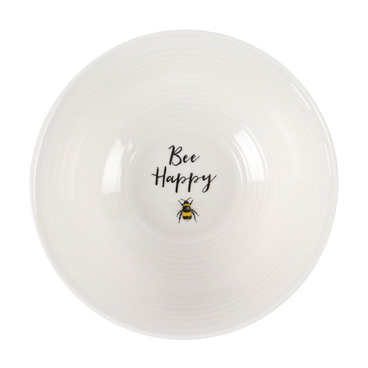 Eleanoras Bee Happy Ceramic Bowl 