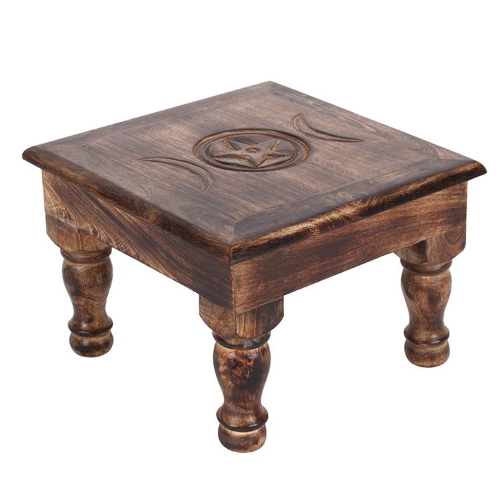 Eleanoras Triple Moon Altar Table Altar Tables