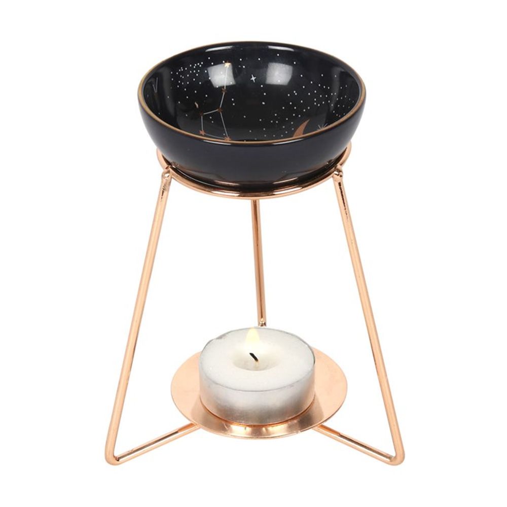 Eleanoras PURPLE STAR OIL BURNER ON METAL BASE Oil Burners