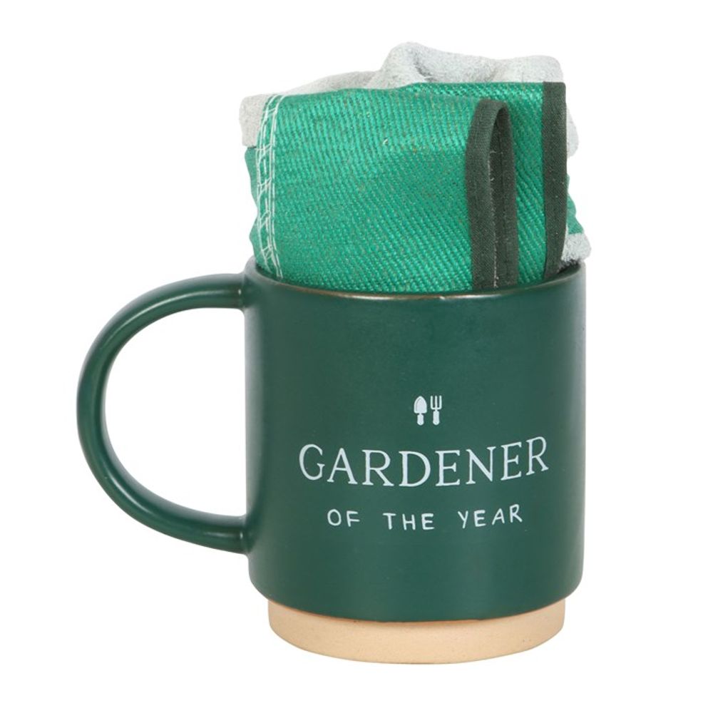 Eleanoras GARDENER OF THE YEAR MUG & GLOVE SET Mugs