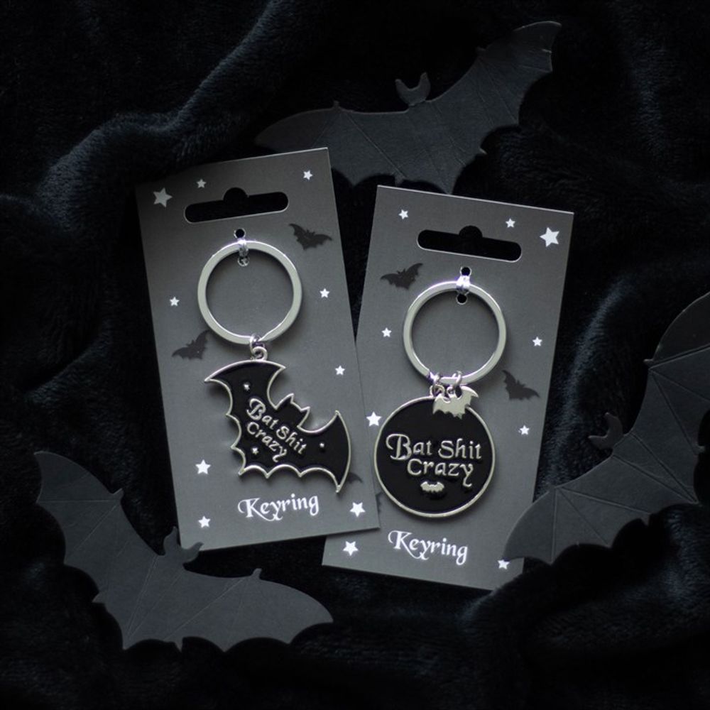 Eleanoras Bat Crazy Keyring Keyrings