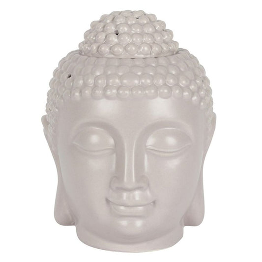 BUDDHA HEAD LARGE GREY OIL BURNER