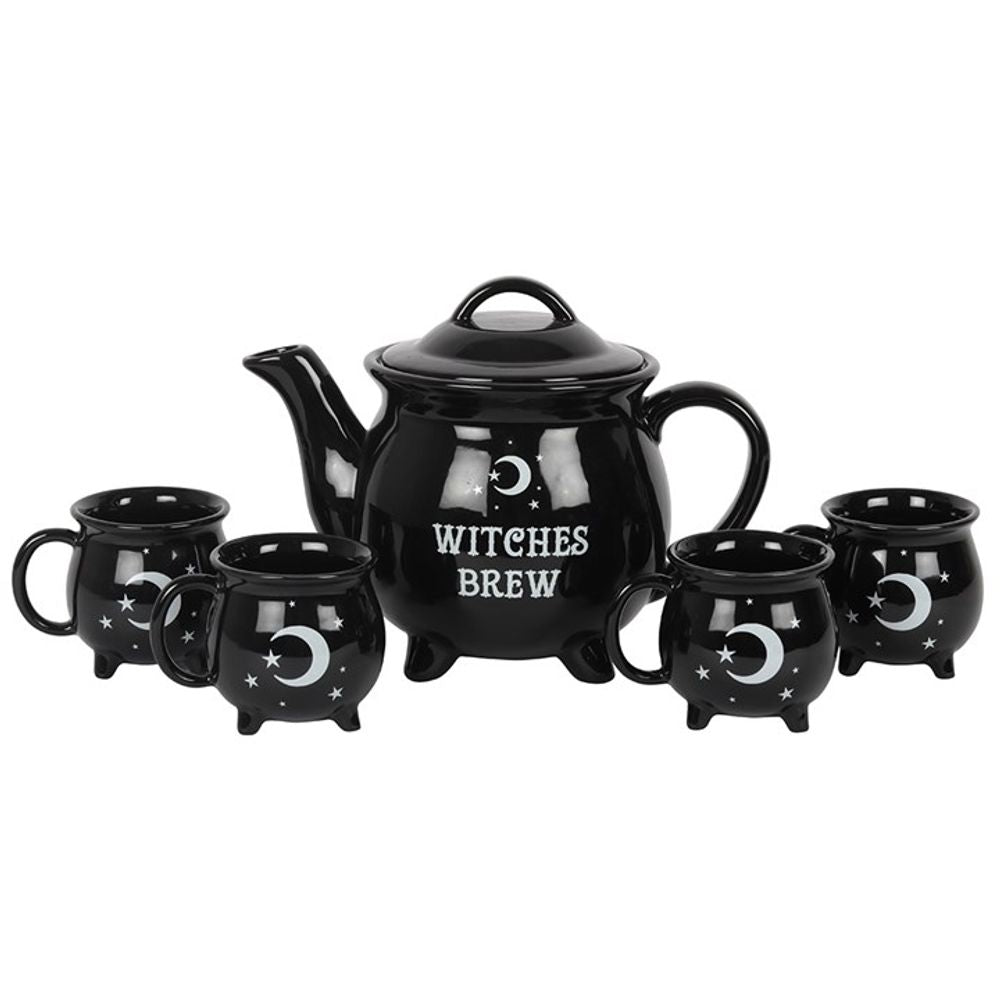 Eleanoras WITCHES BREW CAULDRON TEA SET Teapots & Tea Accessories