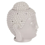 Eleanoras BUDDHA HEAD LARGE GREY OIL BURNER Oil Burners