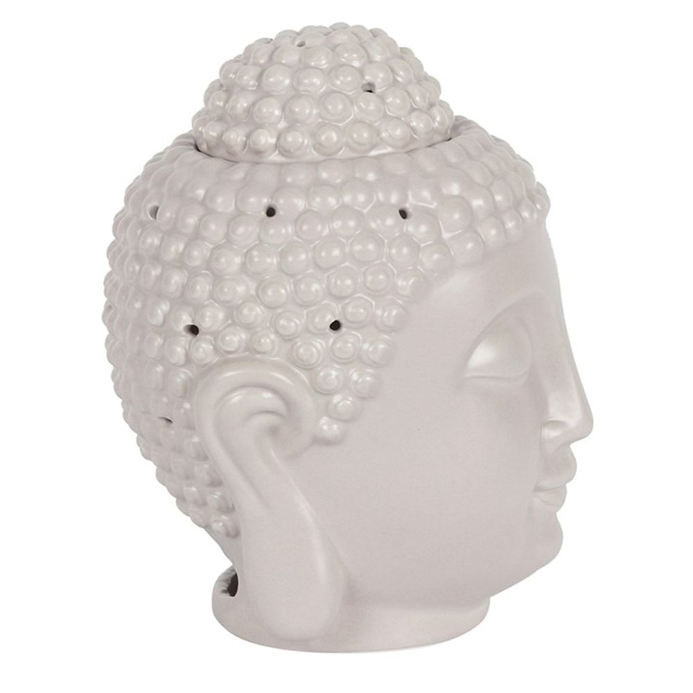 Eleanoras BUDDHA HEAD LARGE GREY OIL BURNER Oil Burners