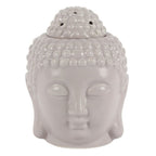 Eleanoras SMALL GREY BUDDHA HEAD OIL BURNER Oil Burners