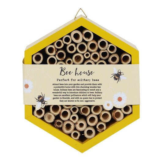 Eleanoras WOODEN BEE HOUSE 