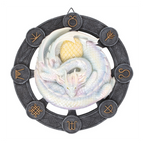 Eleanoras Ostara Dragon Resin Wall Plaque by Anne Stokes 