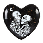 Eleanoras Skeleton Couple Heart Trinket Dish Trinket Dishes