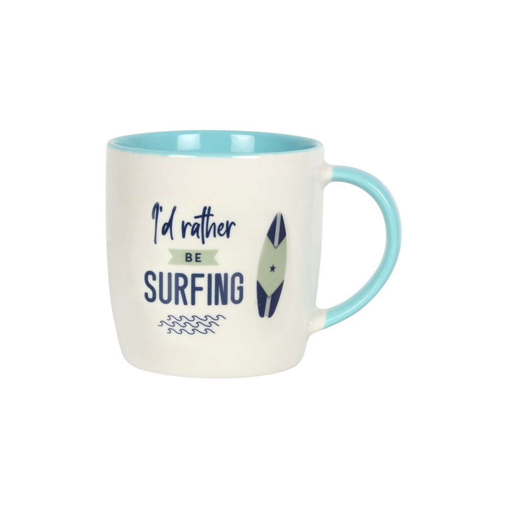 Eleanoras I'D RATHER BE SURFING MUG MUGS