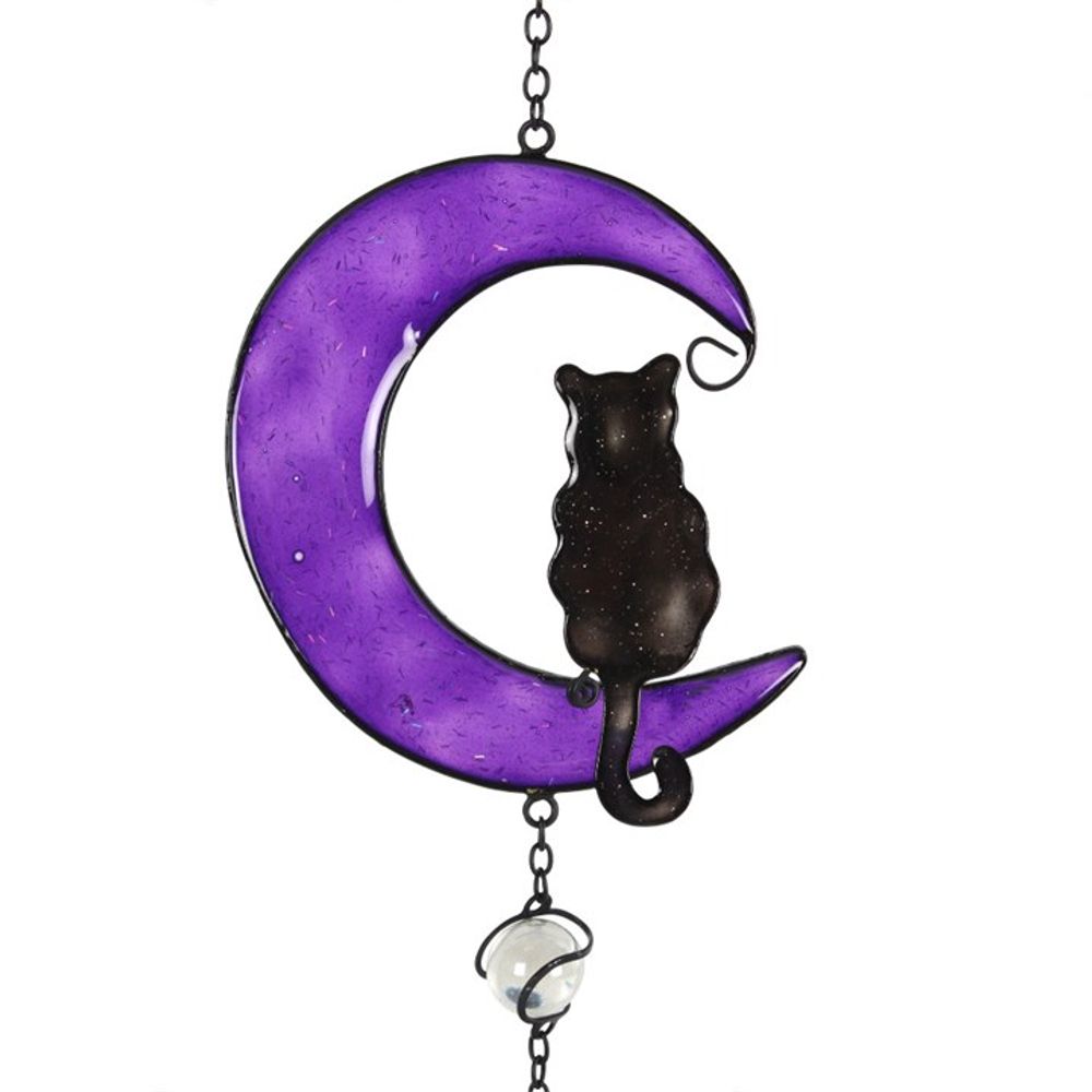 Eleanoras Black Cat Windchime 